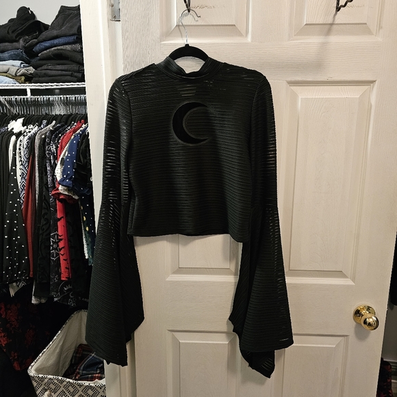 Killstar Phases Striped Top - Picture 2 of 7